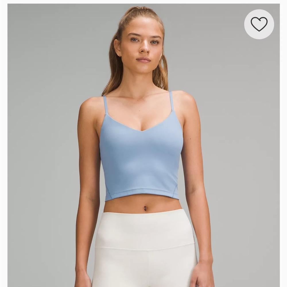 Lululemon cropped tank top